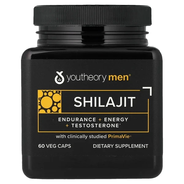 Youtheory Men Shilajit 500 mg 60 Veg Caps
