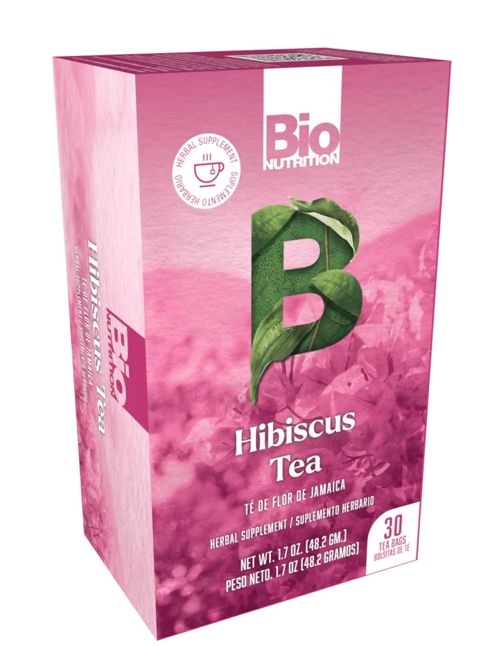 Bio Nutrition Hibiscus Flower (1,900 mg) 30 Tea Bags