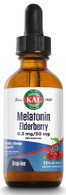 KAL Melatonin Elderberry 0.3 mg/50 mg 2 fl oz (CHERRY FLAVOR)
