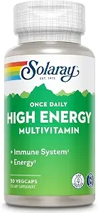 Solaray Once Daily High Energy Multivitamin 30 Vegcaps