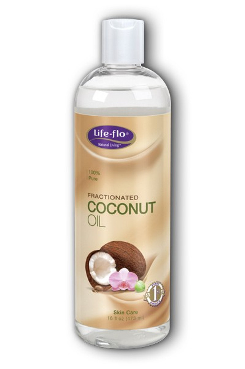 Life-flo Fractionated Coconut Oil 16 oz / Liquid