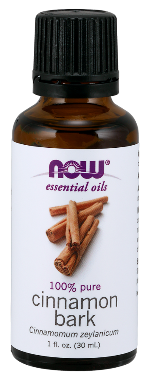 NOW 100% Pure Cinnamon Bark Essential Oil 1oz.