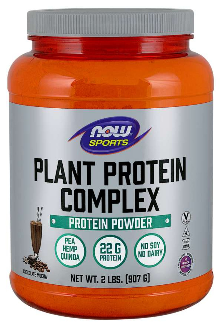 Plant Protein Complex, Chocolate Mocha Powder - 2 lbs.
