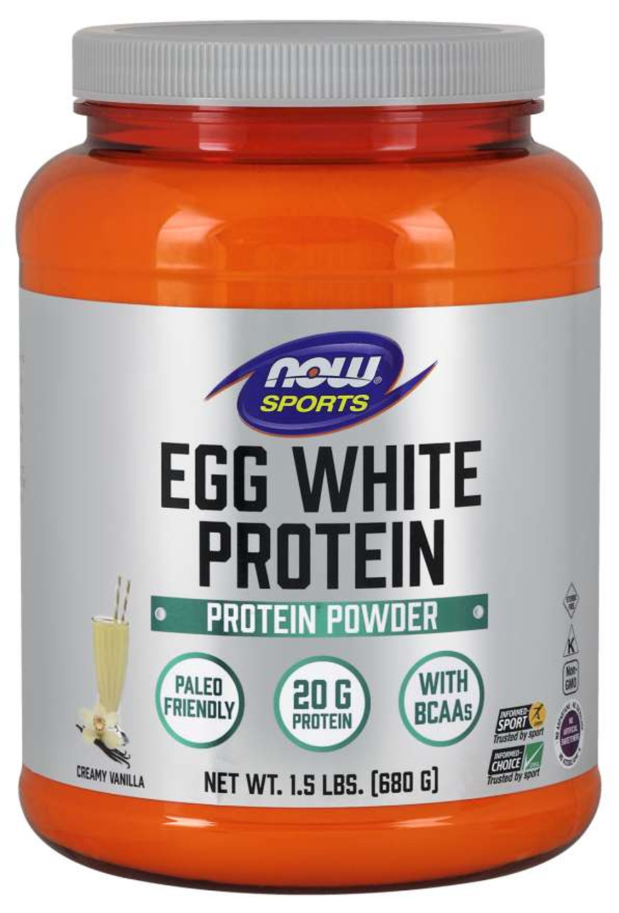 Egg White Protein Creamy Vanilla Powder - 1.5 lbs.