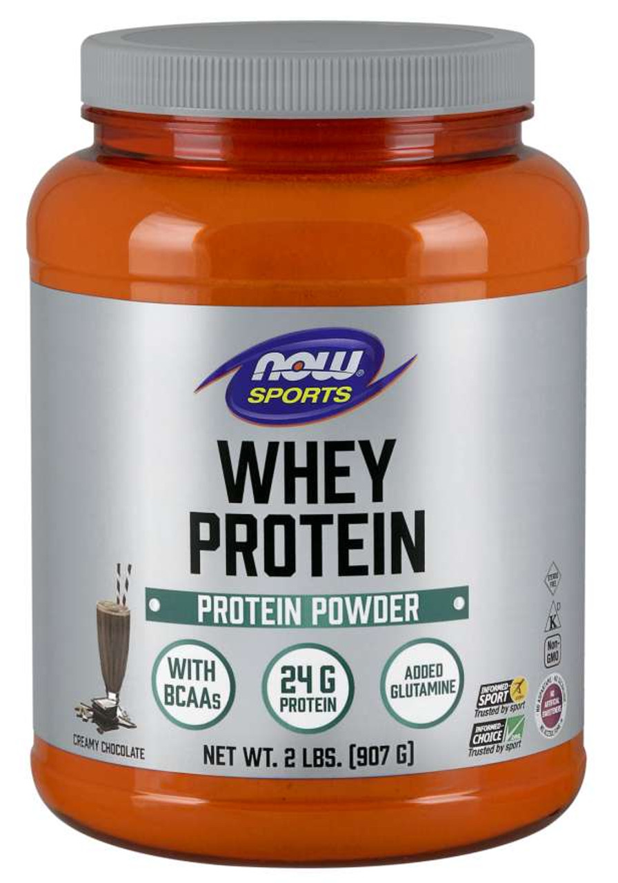 Whey Protein Creamy Chocolate Powder - 2 lbs.