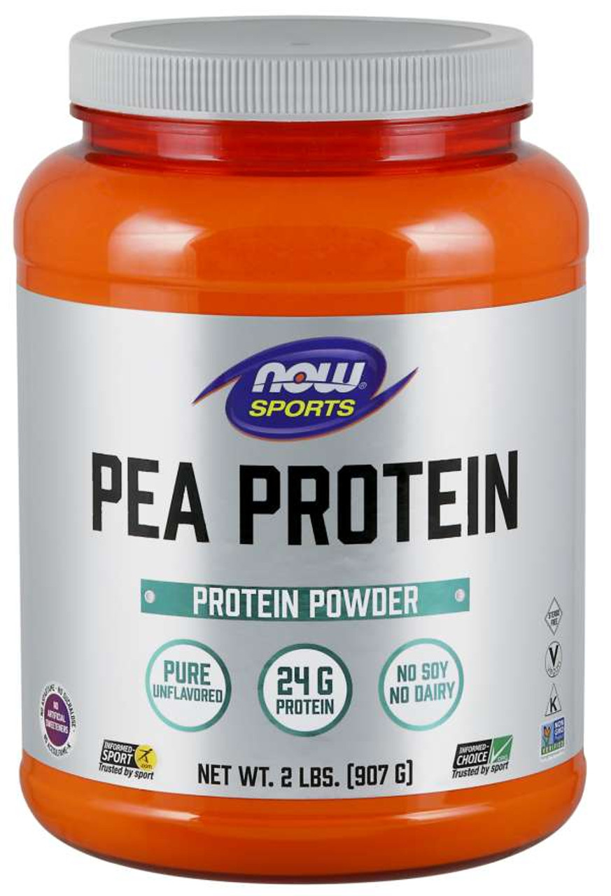 Pea Protein, Pure Unflavored Powder - 2 lbs.