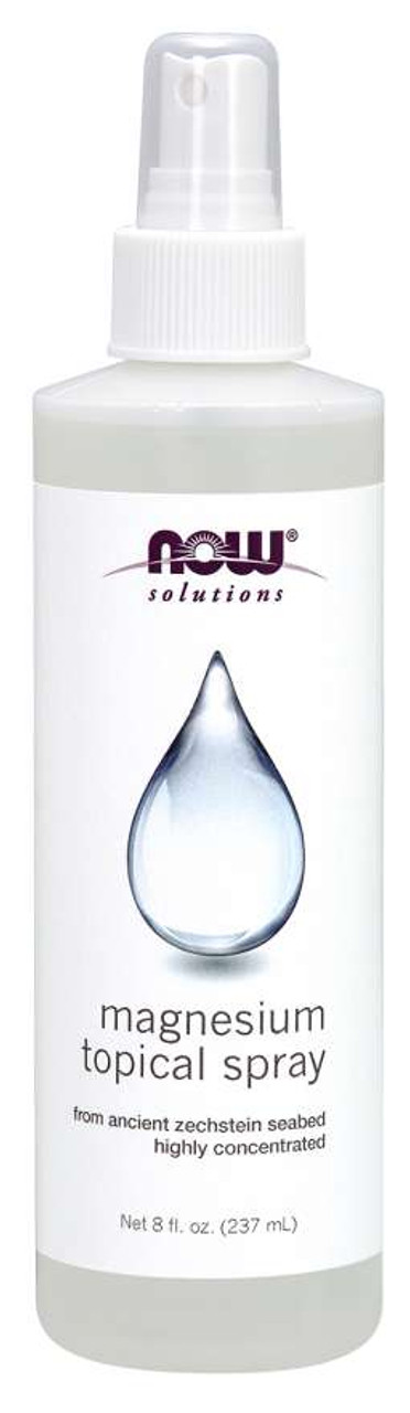 NOW® Solutions Magnesium Topical Spray - 8 fl. oz.