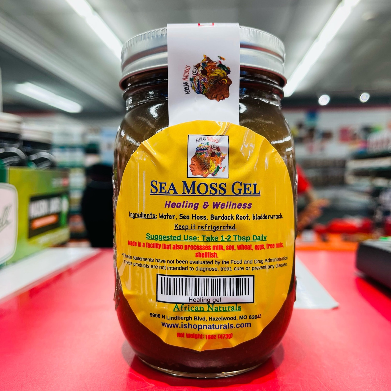 Sea Moss Gel - Burdock & Bladderwrack