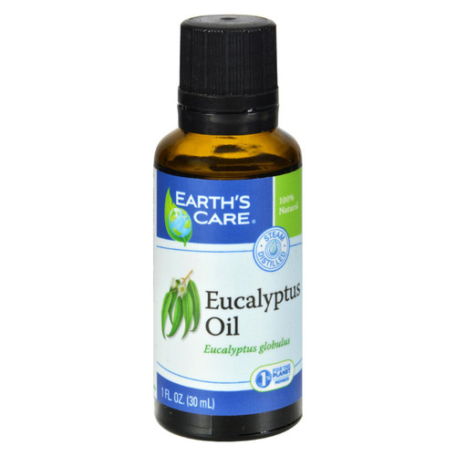 Earth's Care Essential Oil - 100 Percent Pure - Natr - Eucalyptus - 1 Fl Oz Earth's Care Essential Oil - 100 Percent Pure - Natr - Eucalyptus - 1 Fl Oz
