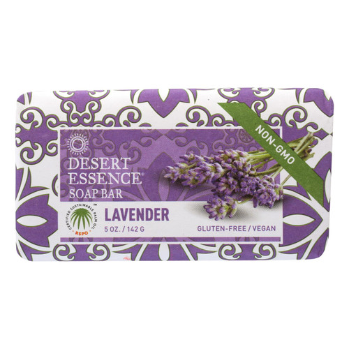 Desert Essence - Bar Soap - Lavender - 5 Oz Desert Essence - Bar Soap - Lavender - 5 Oz