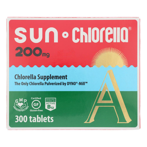 Sun Chlorella A Tablets - 200 Mg - 300 Tablets Sun Chlorella A Tablets - 200 Mg - 300 Tablets