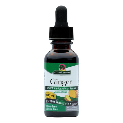 Nature's Answer - Ginger Root Alcohol Free - 1 Fl Oz Nature's Answer - Ginger Root Alcohol Free - 1 Fl Oz
