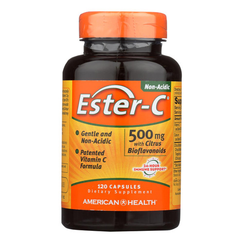 American Health - Ester-c With Citrus Bioflavonoids - 500 Mg - 120 Capsules American Health - Ester-c With Citrus Bioflavonoids - 500 Mg - 120 Capsules