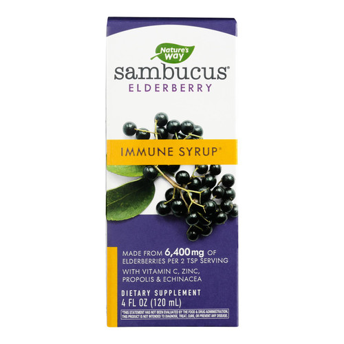 Nature's Way - Sambucus Immune Syrup - 4 Fl Oz
