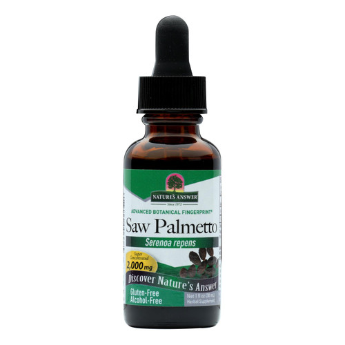 Nature's Answer - Saw Palmetto Berry Alcohol Free - 1 Fl Oz Nature's Answer - Saw Palmetto Berry Alcohol Free - 1 Fl Oz