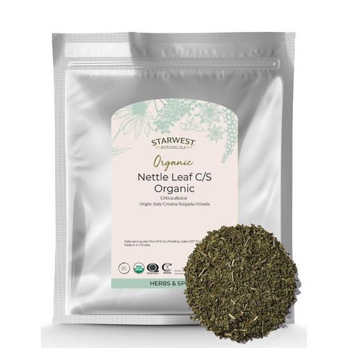 Nettle Leaf (Urtica dioica) Cut & Sifted Organic — Starwest Botanicals.