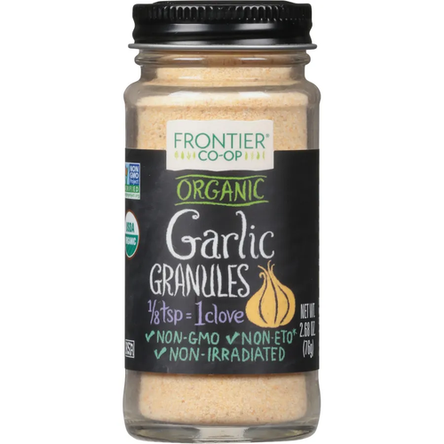 Frontier Co-op Garlic Granules, Organic 2.68 oz.
