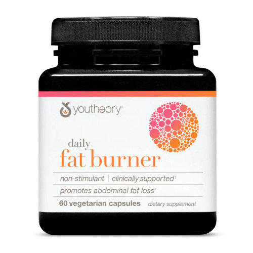 Youtheory Daily Fat Burner 60 Vegetarian Capsules 