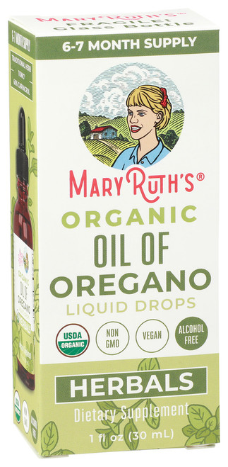 Mary Ruth's Organic Oil of Oregano Liquid Drops (Alcohol-Free) 1 fl oz Mary Ruth's Organic Oil of Oregano Liquid Drops (Alcohol-Free) 1 fl oz