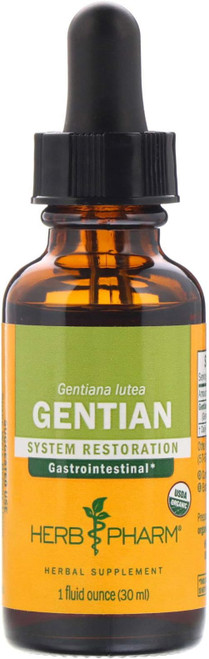 HerbPharm Gentian Root Tincture 1 fl oz
