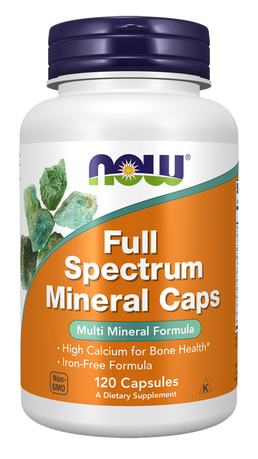 NOW Full Spectrum Mineral Caps 120 Capsules 