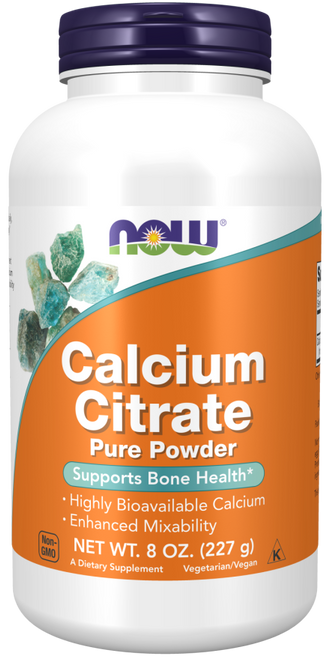 NOW Calcium Citrate Pure Powder