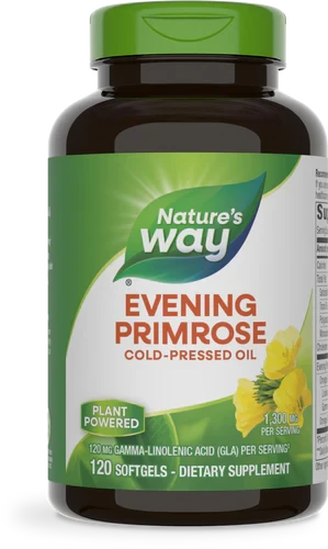 Nature's Way Evening Primrose Oil Cold-Pressed 120 Softgels