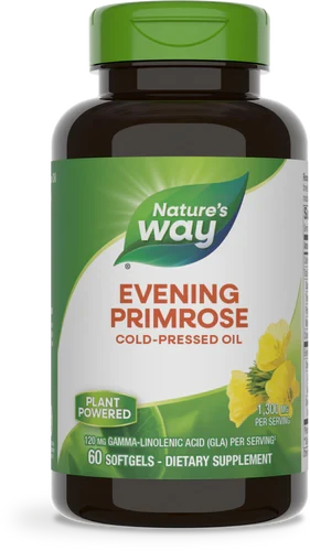 Nature's Way Evening Primrose Oil Cold-Pressed 60 Softgels