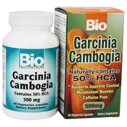 BIO Nutrition Garcinia Cambogia 500 mg 60 Vegetarian Capsules