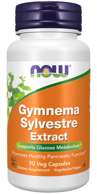 NOW Gymnema Sylvestre Extract 400 mg 90 Veg Capsules