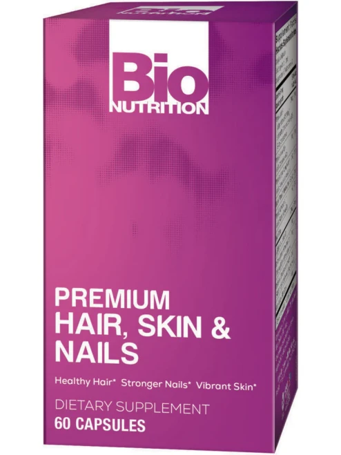 Bio Nutrition Premium Hair, Skin & Nails 60 Capsules