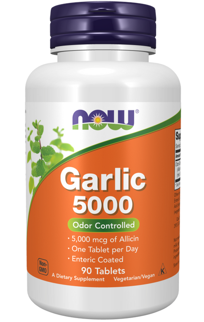 NOW Garlic 5000 90 Tablets