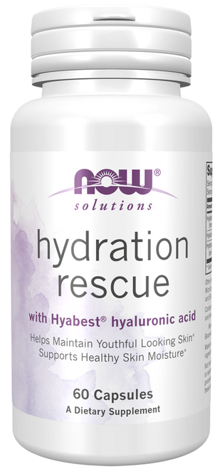 NOW Hydration Rescue 60 Capsules