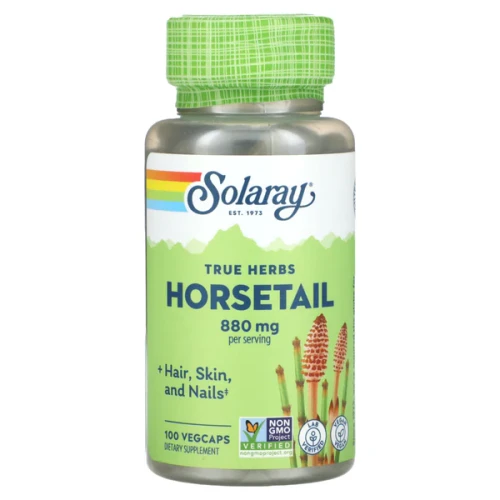 Solaray True Herbs Horsetail 880 mg 100 Vegcaps