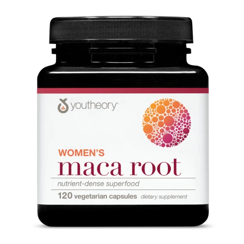 Youtheory Women's Maca Root 120 Vegetarian Capsules