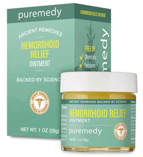 Puremedy Hemorrrhoid Relief Ointment 1 oz