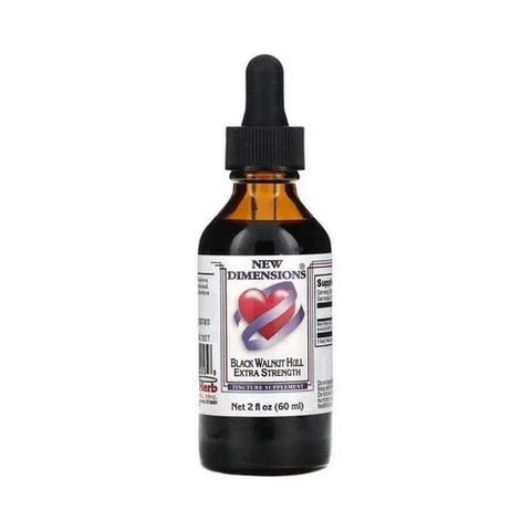 Kroeger Herb New Dimensions Black Walnut Hull Extra Strength Tincture 2 fl oz