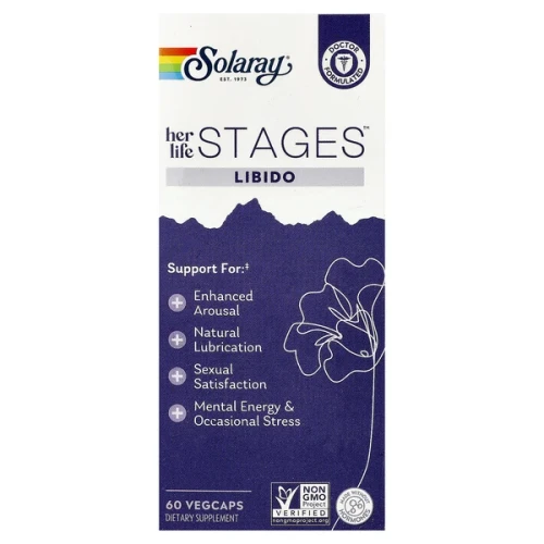 Solaray Her Life Stages Libido 60 Vegcaps