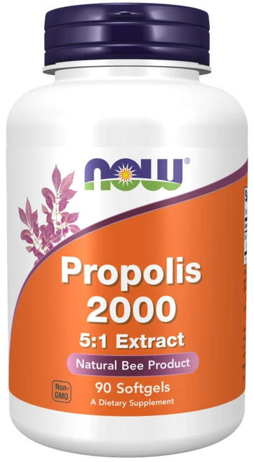 NOW Propolis 2000 5:1 Extract 90 Softgels