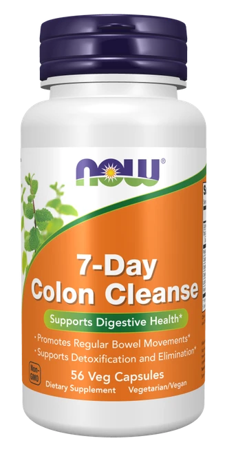 NOW 7-Day Colon Cleanse 56 Veg Capsules