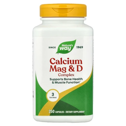 Nature's Way Calcium Mag & D Complex 250 Capsules
