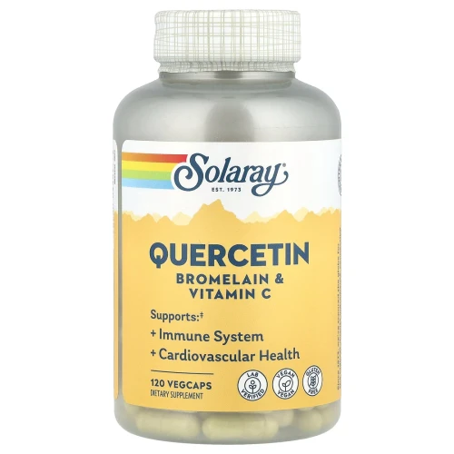 Solaray Quercetin Bromelain & Vitamin C 120 Vegcaps