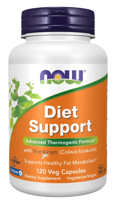 NOW Diet Support Advanced Thermogenic Formula 120 Veg Capsules 