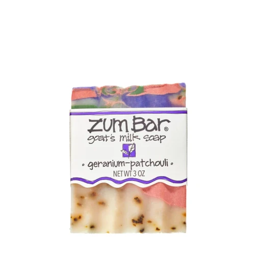 Zum Goat's Milk Bar Soap Geranium- Patchouli 3 oz
