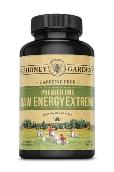 Honey Gardens Premier One Raw Energy Extreme (Caffeine-Free) 100 Veg caps