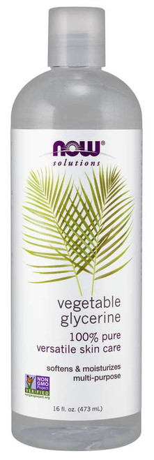 NOW® Solutions 100% Pure Vegetable Glycerin - 16 fl. oz. NOW® Solutions 100% Pure Vegetable Glycerin - 16 fl. oz.