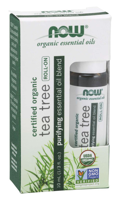 Tea Tree Essential Oil Blend, Organic Roll-On - 10 mL