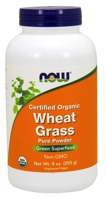 Wheat Grass Powder - 9 oz. - Organic, Non-GE
