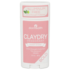 Zion Health - Clydry Deodorant Sweet Ambr/bold - 1 Each - 2.8 Oz