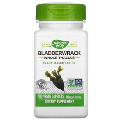 Nature's Way Bladderwrack Whole Thallus 100 Vegan Capsules
